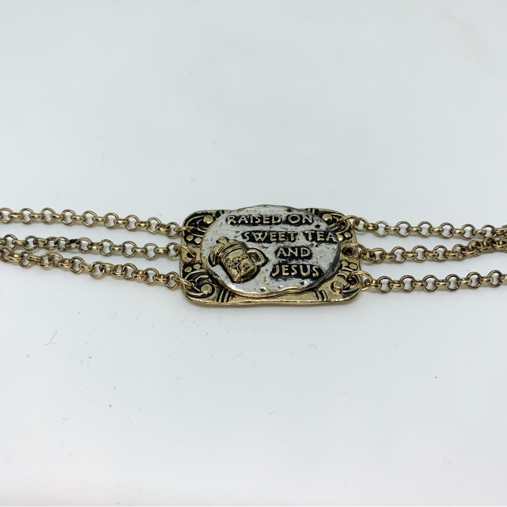 Raised on Sweet Tea and Jesus Bracelet